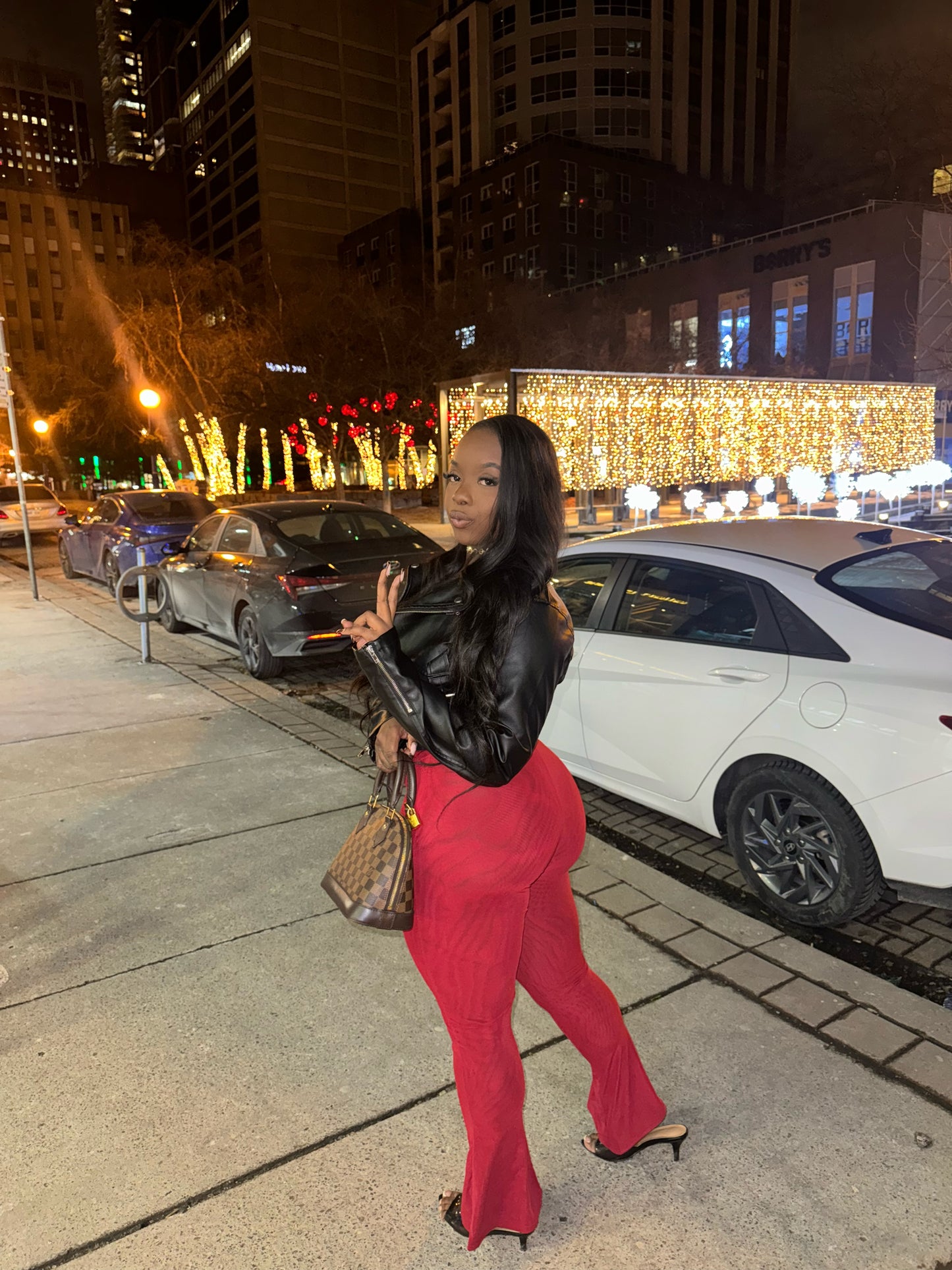 SHE'S ROUGE FLARE PANT