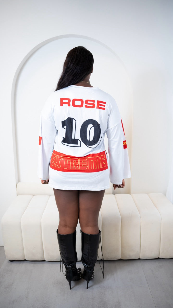 RACER GIRL OVERSIZED TOP